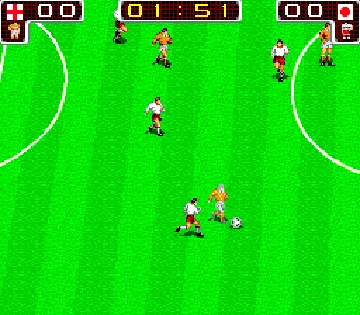 Tecmo World Cup '90 (set 1) screen shot game playing